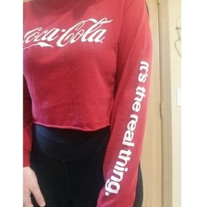 Cropped Coca Cola Longsleeve